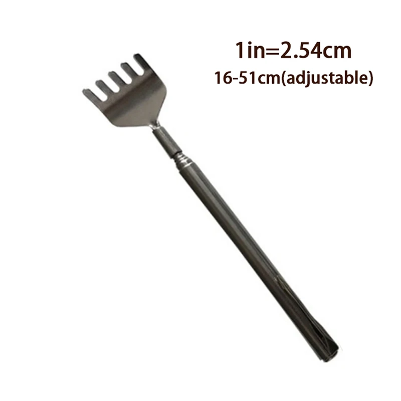 1pcs Back Scratcher Telescopic Scratching Backscratcher Massager Back Scraper Extendable Telescoping Itch Health Care Relaxation