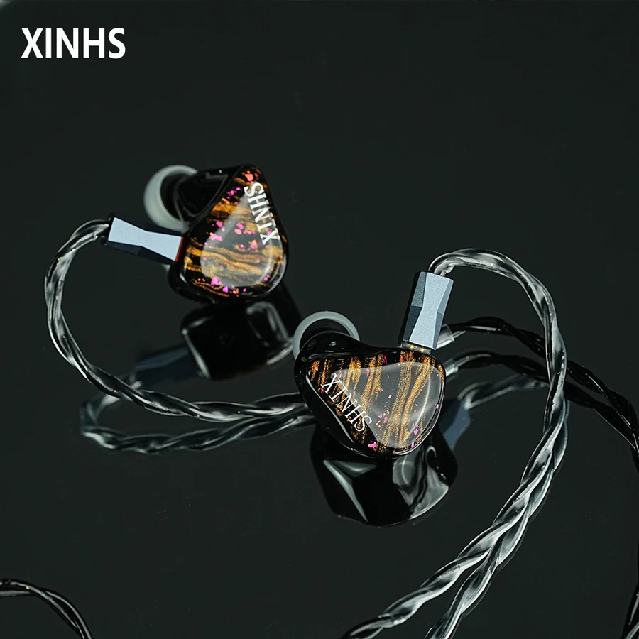 XINHS HS9 ゴールド時代 骨伝導 + 1BA + 1DD HiFi インイヤー