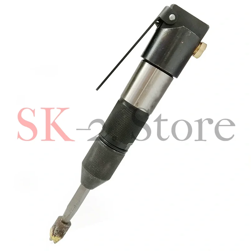 Pneumatic engraving pen machine Chisel head Stone trimming surface Chopping axe Alloy flower hammer Stone carving tool