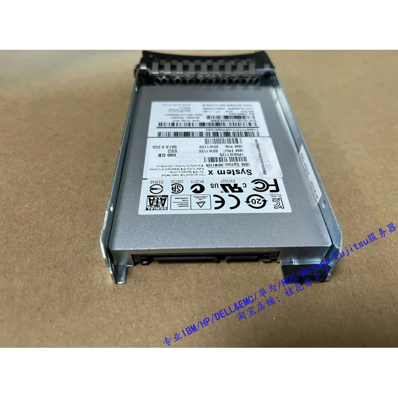 For IBM SSD 100G SATA 2.5 00W1126 00W1129 00W1125 Used
