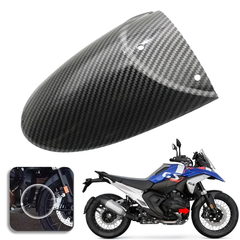 

R1300GS Carbon Look Extend Front Mudguard Fit For BMW R 1300 GS 2023 2024 Motorcycle Accessories Fender Extender Extension