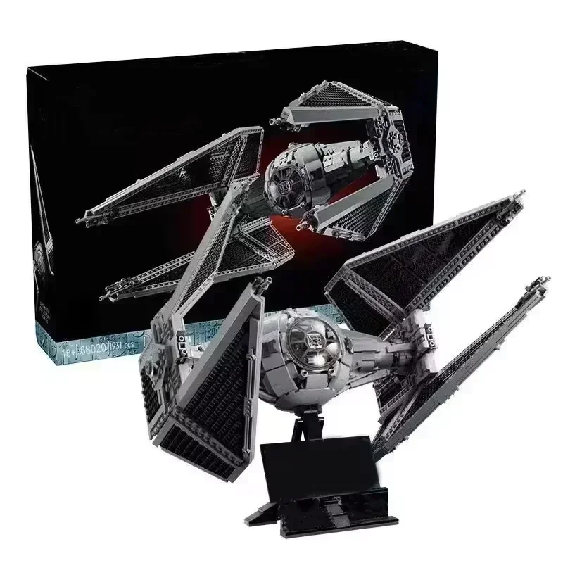 New Compatible wtih TIE Interceptors 75382 1931PCS Building Blocks Modified For Imperial Fighters Model Set Assembly Bricks Toys