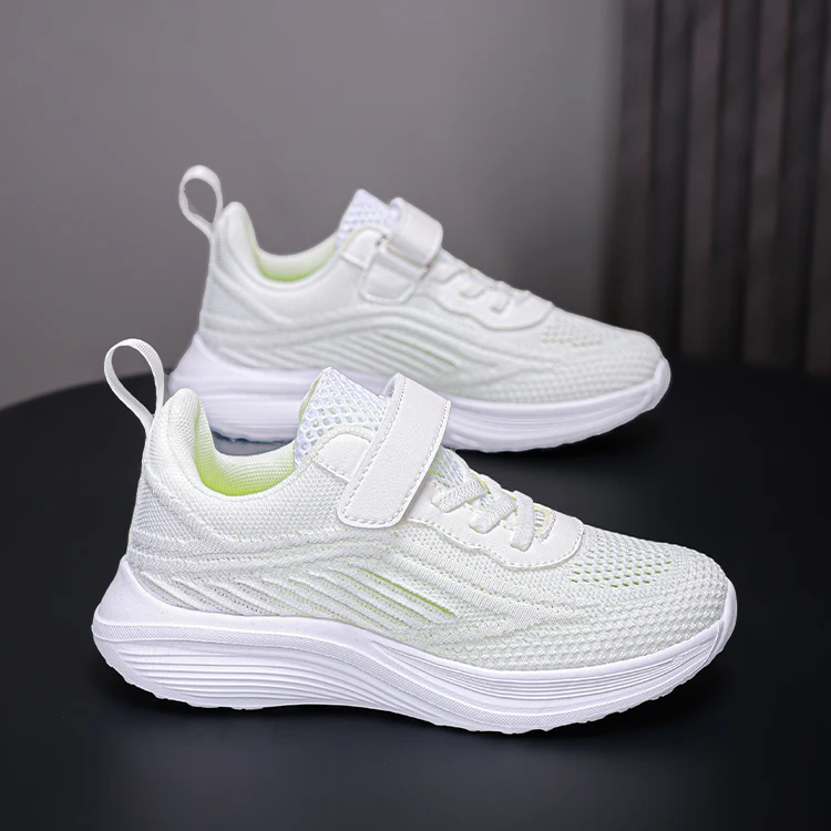 Girls Sports Shoes Fashion Kids Running Shoes Breathable Mesh Sneakers Outdoor Casual Children Boys Sport Walking Footwear