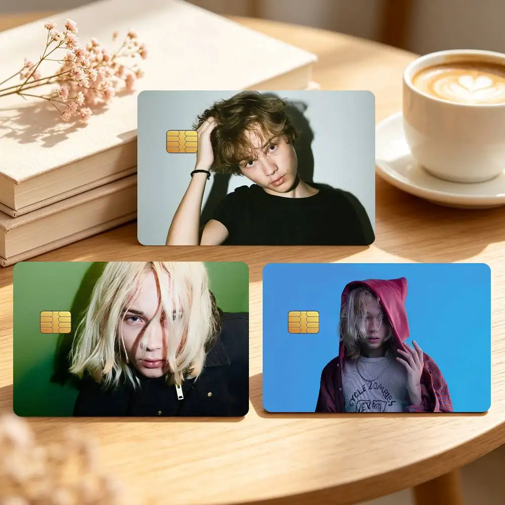 Rpper Nettspend Music Credit Card Sticker Waterproof Anti-Scratch 4PCS Bank Debit Traffic Cover Decoration