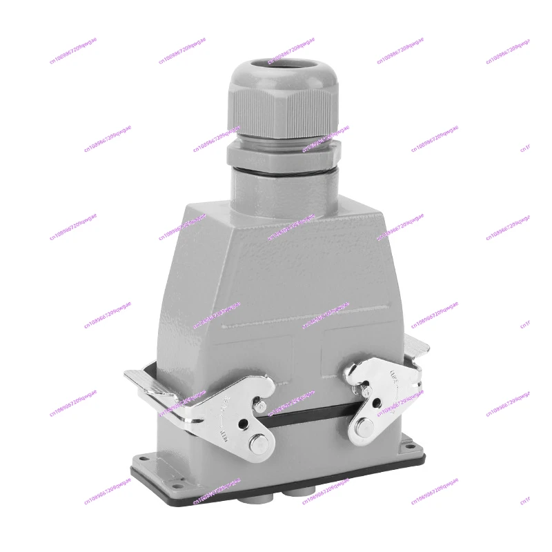 Heavy Duty Connector High Current HK-004/8-MF 12-pin Rectangular Waterproof Aviation Plug Holder 80A Rectangular