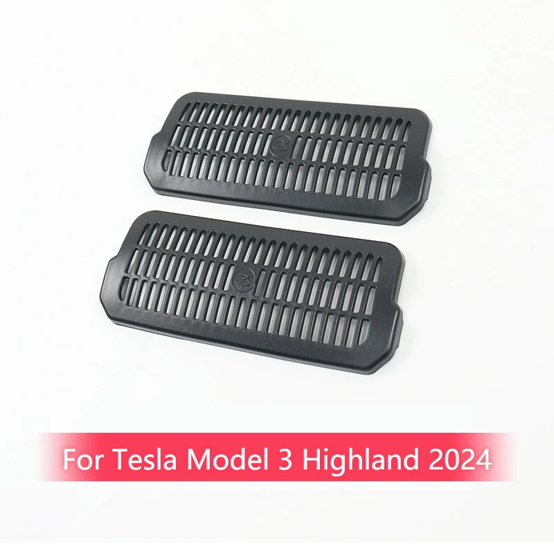 

Чехол для Tesla Model 3 Highland 2024 под сиденье, крышка на вентиляционное отверстие, защитный чехол на нижнее сиденье, автомобильные аксессуары с защитой от блокировки