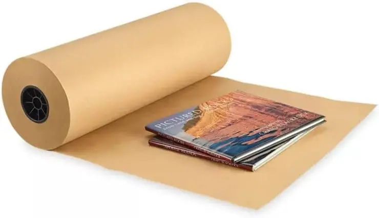 Secure Seal - Large Brown Kraft Paper Roll - 24 Inch X 1200 Feet - for Wrapping, Packing, Crafts