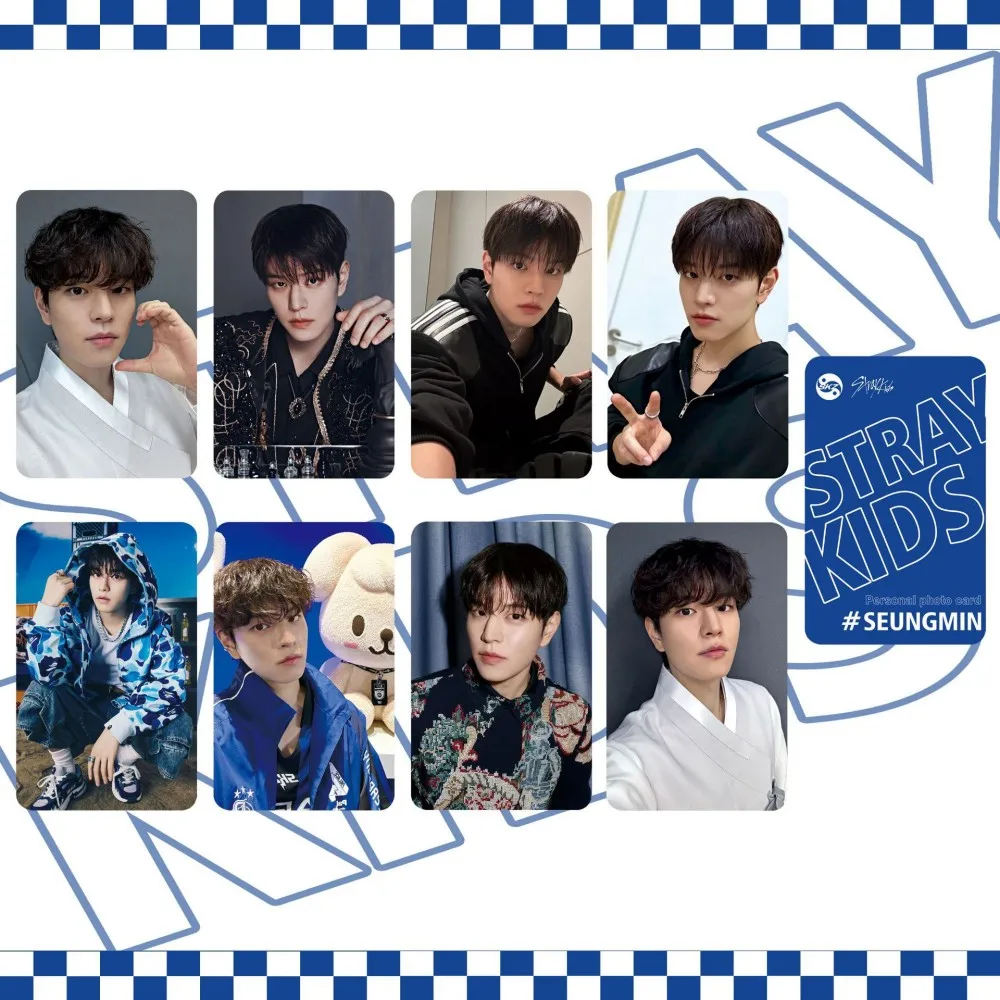 

Фотокарточка участника StrayKids, персональная мини-карточка, коллекционная карточка K-pop, FELIX, HAN, skzoo