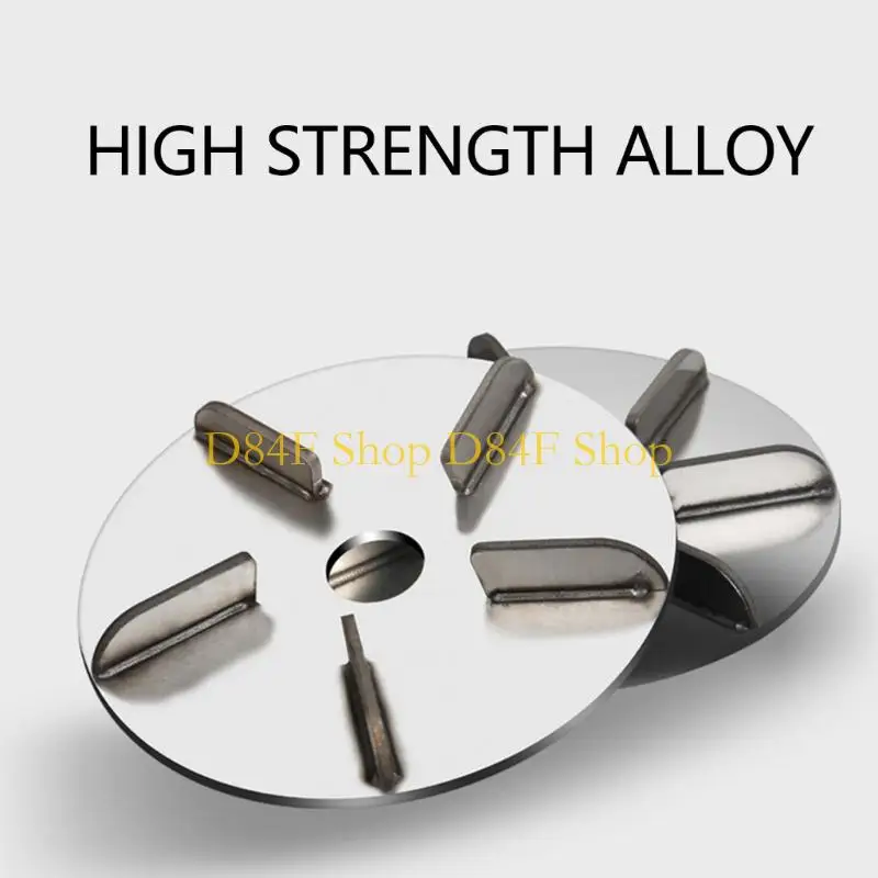 D84F Multiuse Livestock Grooming Disc Stainless Steel Dehairing Tool For Farm Animals