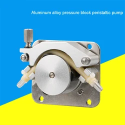 High-precision Self-priming Viscous Pump Peristaltic Pump Stepper Motor Stainless Steel Liquid Pump 3-50V 5-20W 0.05-200ml/min