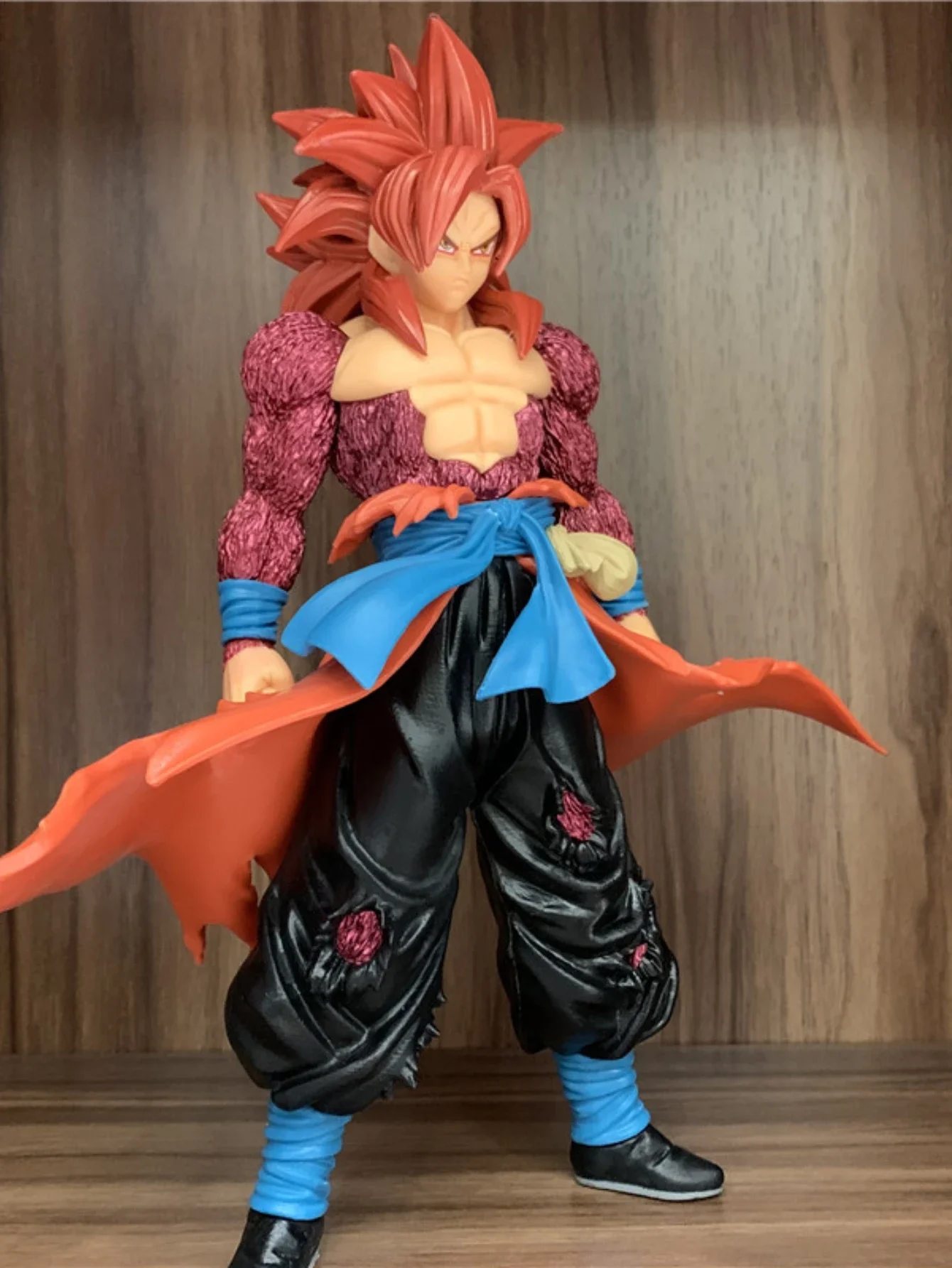 27cm Hole Toys Dragon Ball Anime Heroes Figure Super Saiyan Son Goku ZENO Pvc Statue Action Figures Collection Model Toy Gifts