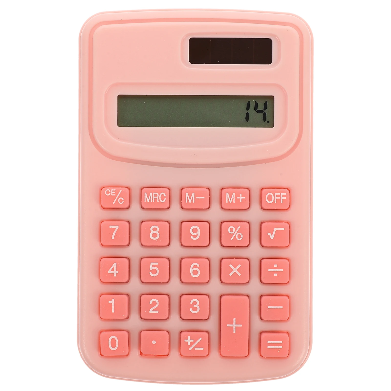 Calculator Small Adorable Cartoon Student Handheld Students Colored Office