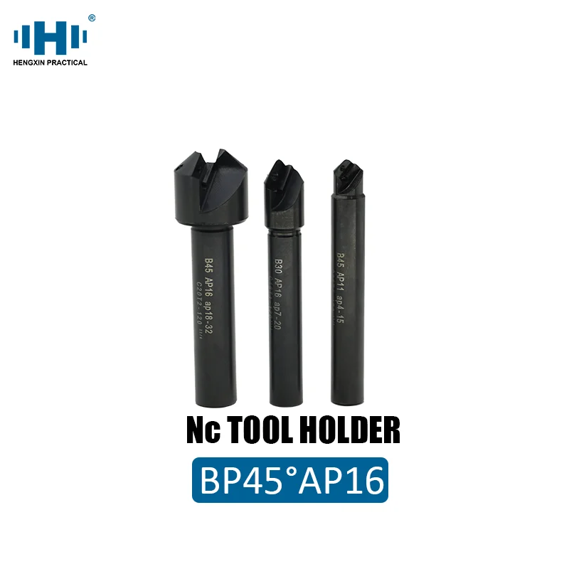 

HENGXIN Chamfering Cutter Countersink Bar Indexable Chamfer Milling Tool B45 AP11 AP16 C16T1 C20T1 C20T2 C25T2 Spot Drilling CNC