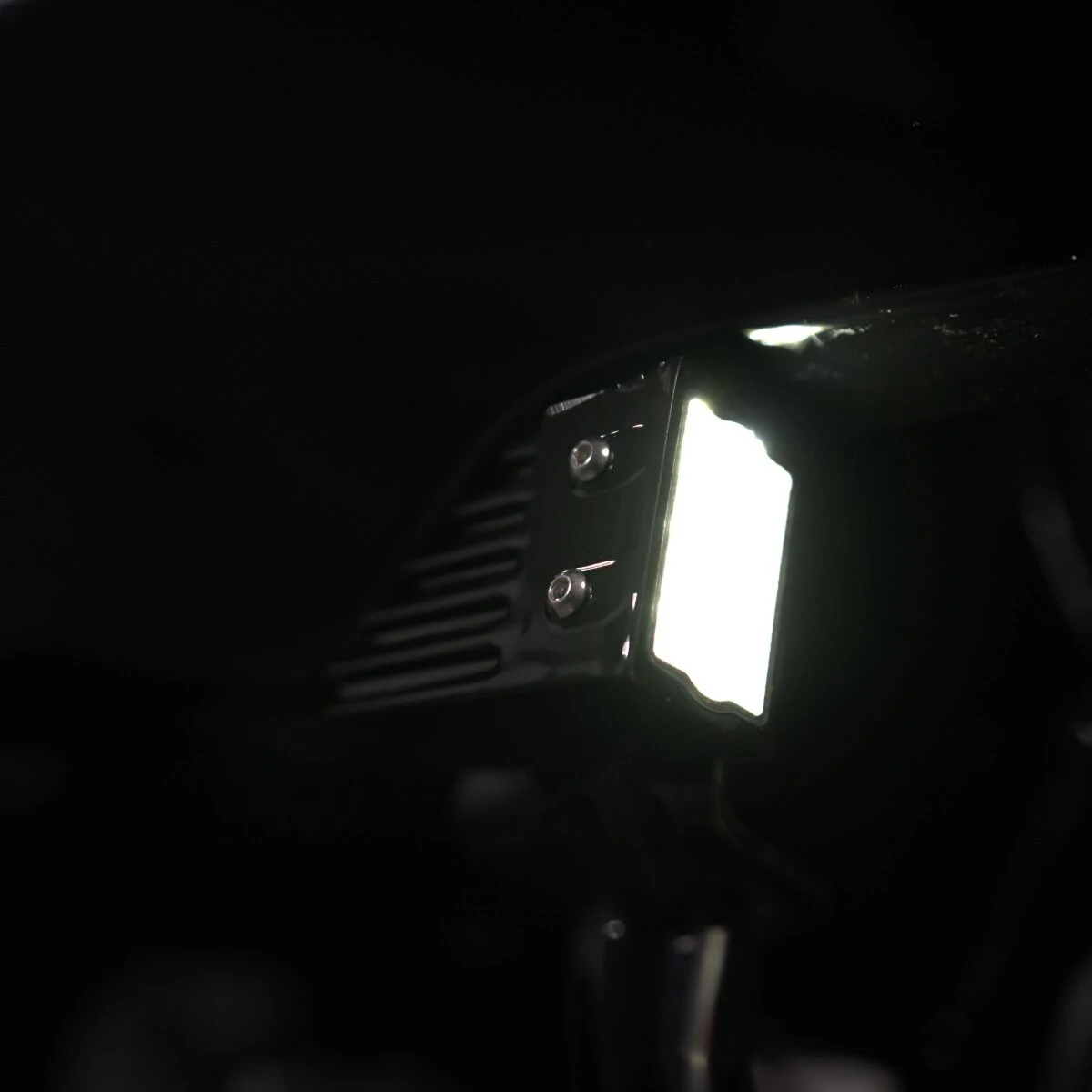 Motorcycle General Purpose LED Fairing Decorative Headlights Turn Warning Lights Tools For Harley Softail Low Rider ST El Diablo