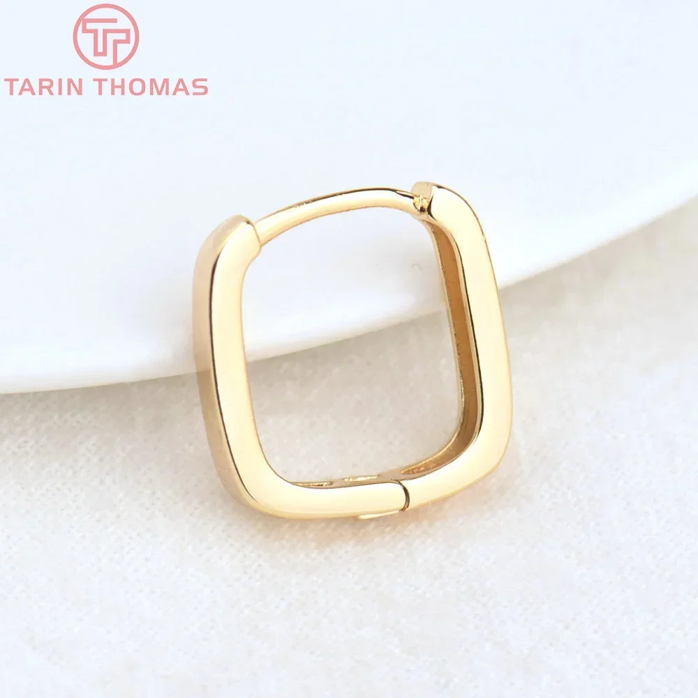 

(3012) 17MM 24K Gold Color Brass Star Earring Hoop Earring Clasp High Quality DIY Jewelry Findings Accessories Wholesales