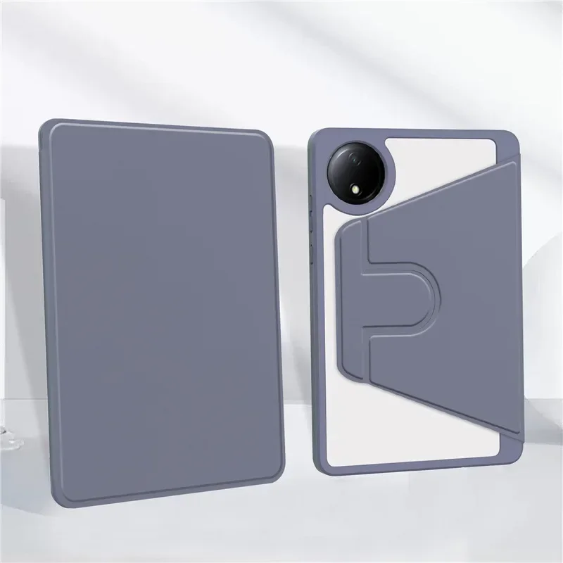 For Redmi Pad SE 8.7 2024 Case 360 Rotating Acrylic back cover Shell Xiaomi Redmi Pad SE PadSE 8 7 Inch 4G Tablet Cover Funda 4
