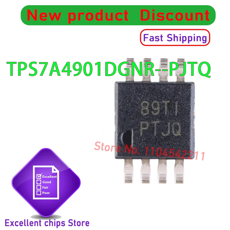 10 unids/lote TPS7A4901DGNR PTJQ,TPS7A4101DGNR SBB,TPS7A4001DGNR nuevo Original TPS7A4901,TPS7A4101,TPS7A4001 SOP