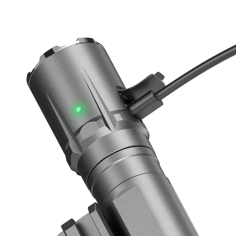 Klarus GL4 3300 Lumens USB C Lanterna Tática Recarregável Compatível com Vários Tipos de Rifles Rail