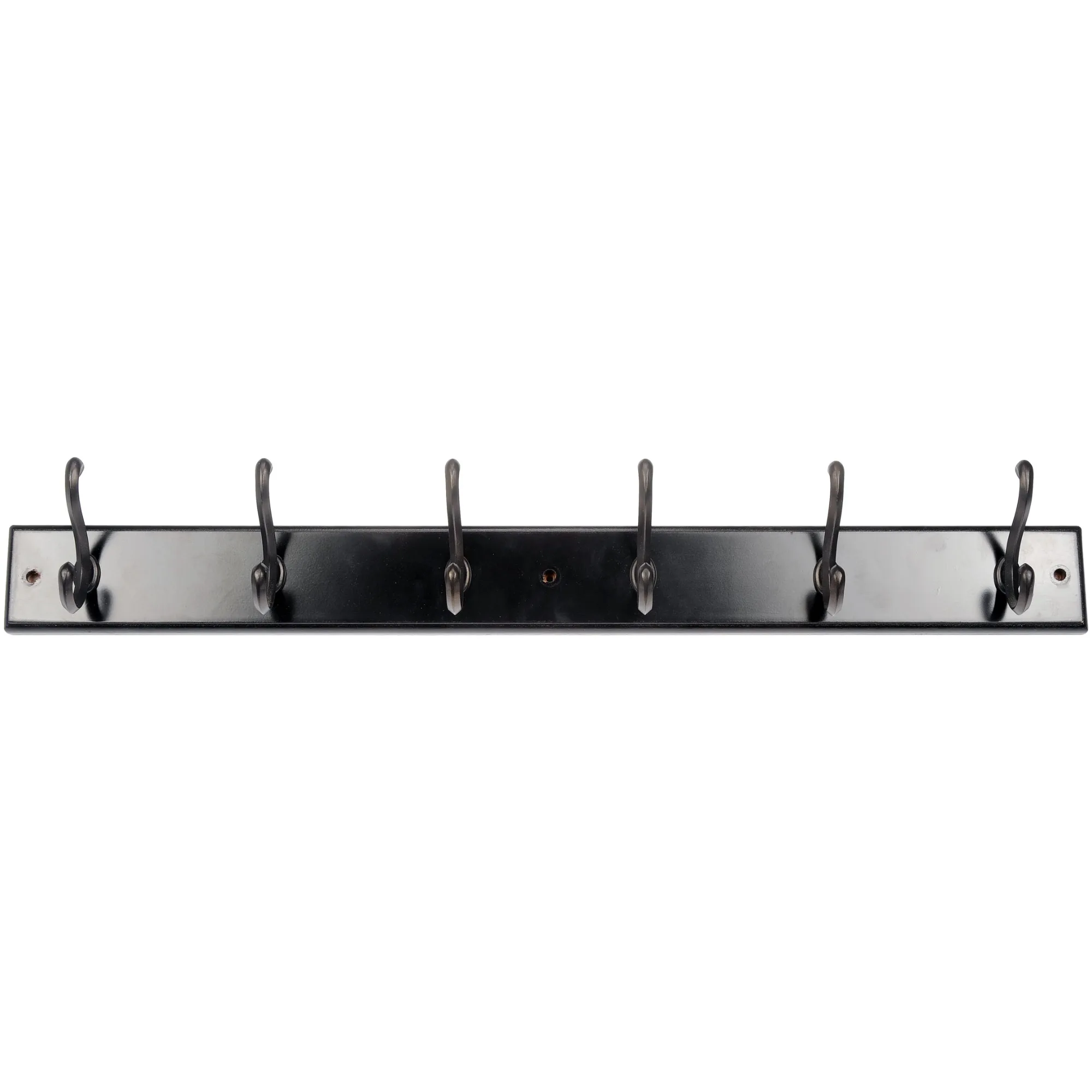 

Hook Board, 27" Espresso Board, 6 Oil-Rubbed Bronze Hooks, 45 lb Working Capacity