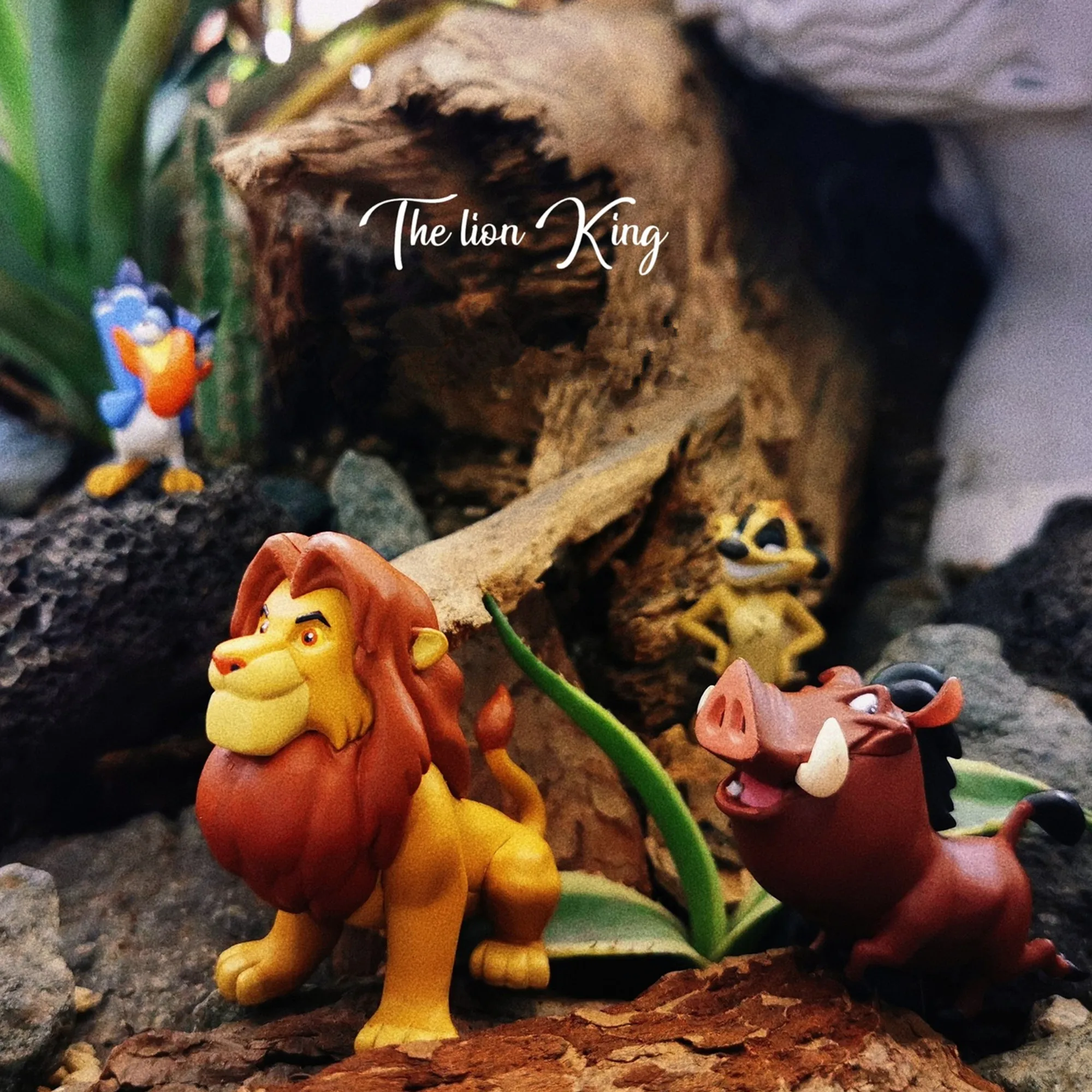 Disney The Lion King Simba Timon Pumbaa Zazu Action Figure modello Anime Figure regalo per bambini