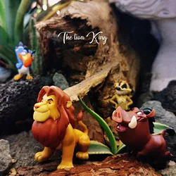 Disney The Lion King Simba Timon Pumbaa Zazu Action Figure modello Anime Figure regalo per bambini