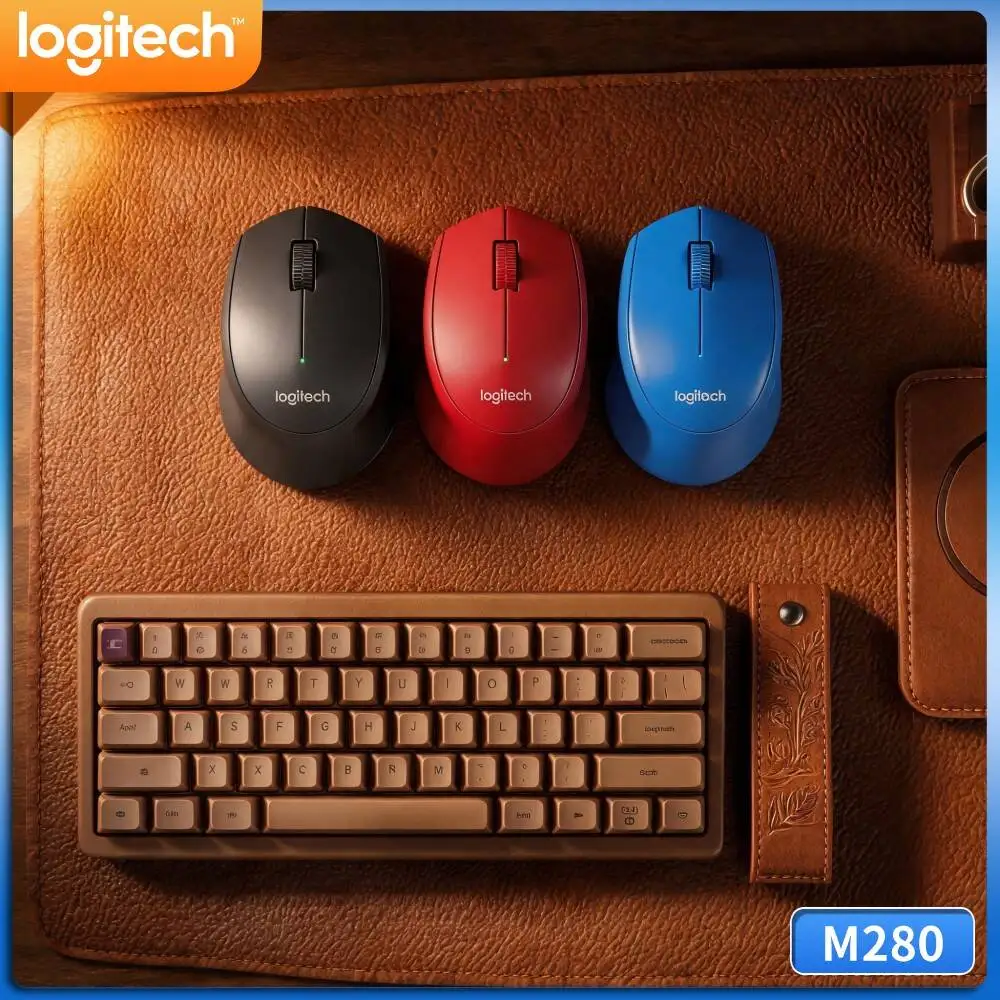 Student Home Wireless Mouse M280 2.4G Portable Build Accurate Tracking For Laptop Desktop Office Ordinary Computer Usage