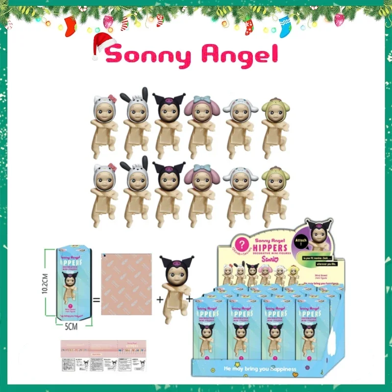 Sanrio Sonny Angel Surprise Blind Box Hello Kitty Kawaii Cartoon Collection Mini Figures Ornaments Dolls Children Christmas Gift