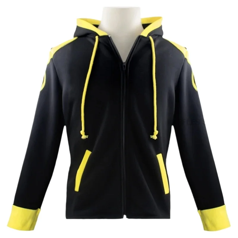 Mystic Messenger 707 Cosplay Custume Anime Game MM Costume Hooded Coat T-shirt Uniform Halloween Party Men Women Roleplay Suit view 4