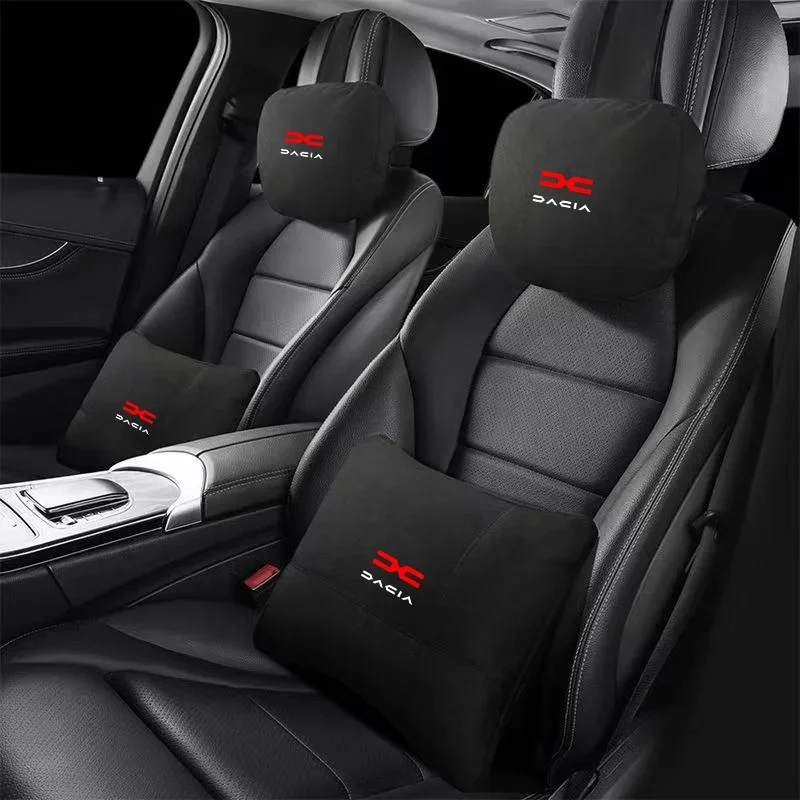 Top Quality Car Headrest Neck Support Seat Soft Neck Pillow for dacia duster spring logan sandero car Accessories