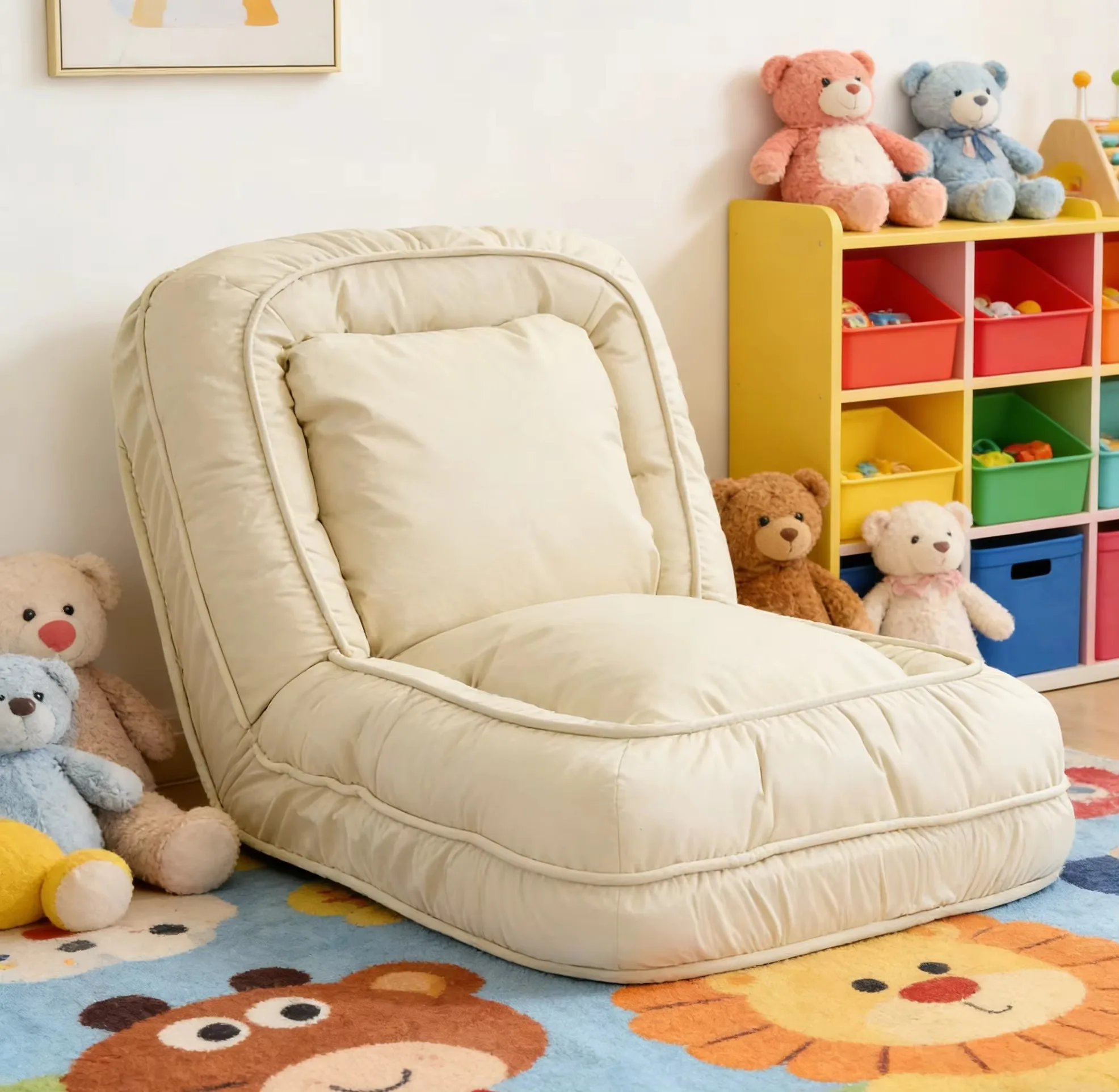 Best Selling Cushion Sofa Zipper Removable Washable Lazy Sofa Comfortable Floor Sofa Living Room Bay Window