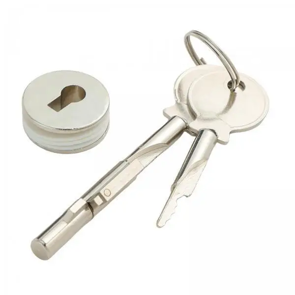 Compact Cabinet Cam Lock Brass Core Anti Tamper Design for Freezer Fridge Display Glass and Office Drawers