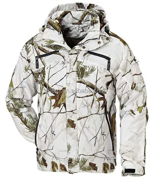 Custom Men's Upland Fleece Orange Waterproof Camo Hunting Pants Jackets Heated Puffy Insulated Drake Design Winter Print Pattern - view 5