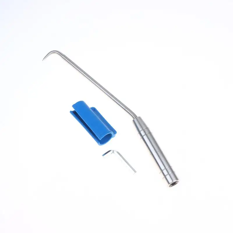 

❤️ Stainless Steel Construction Hook Thread Rebar Tie Wire Winding Knitting Clamp Twister With Hook Rotation Binding Steel Bars