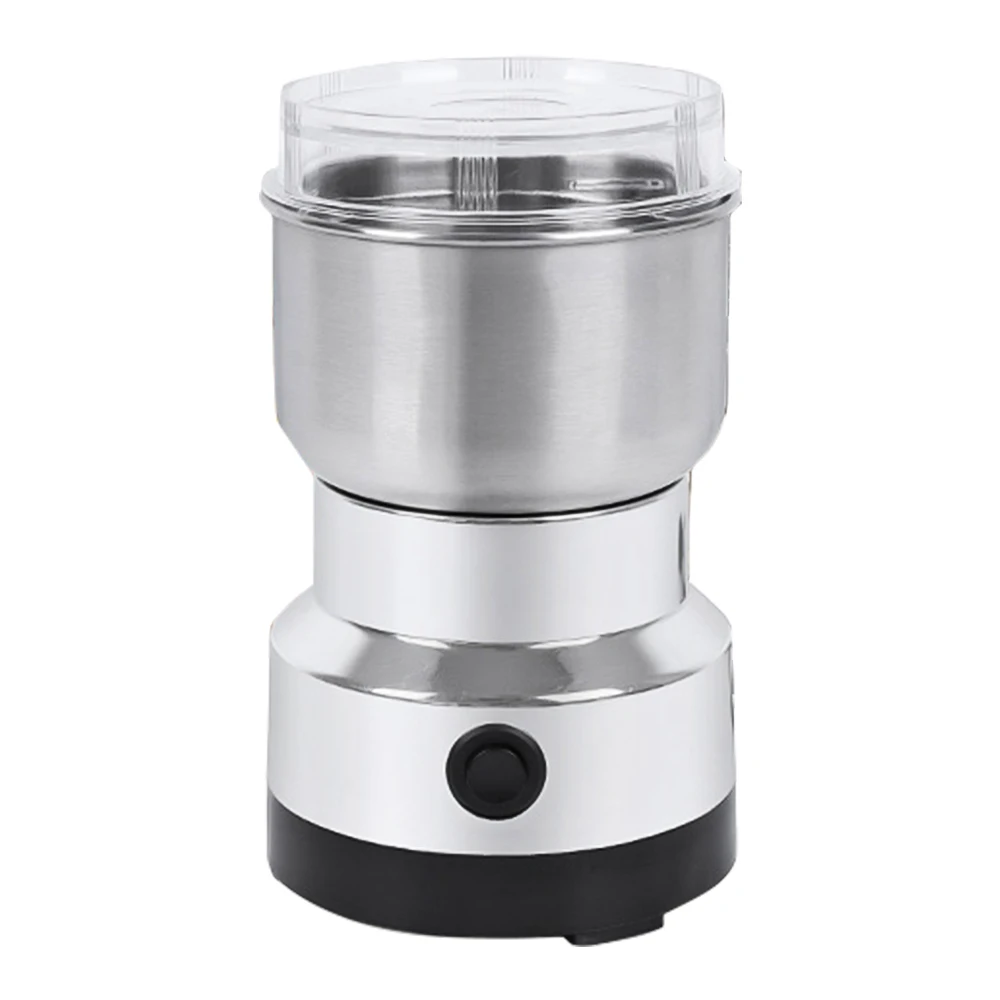 Household Mini Electric Grinder Stainless Steel Pulverizer Four Edged Blade 100-200W High Power Ultrafine Coffee Triturator