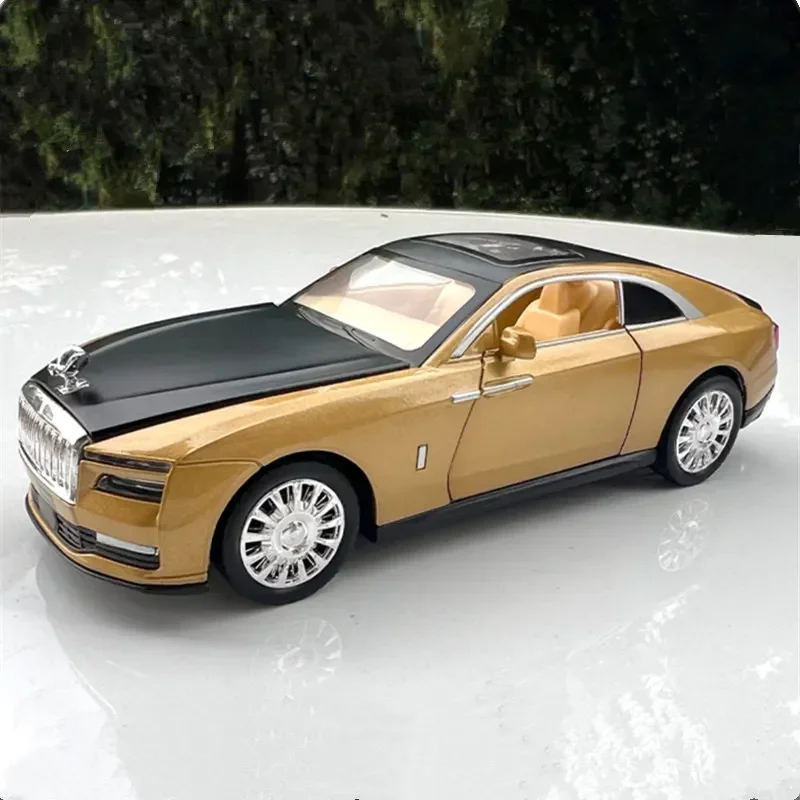 

1:32 Spectre New Energy Car Alloy Luxy Модель автомобиля Литой под давлением и игрушечный автомобиль Металлическая модель автомобиля Моделирование звука и света Детский подарок
