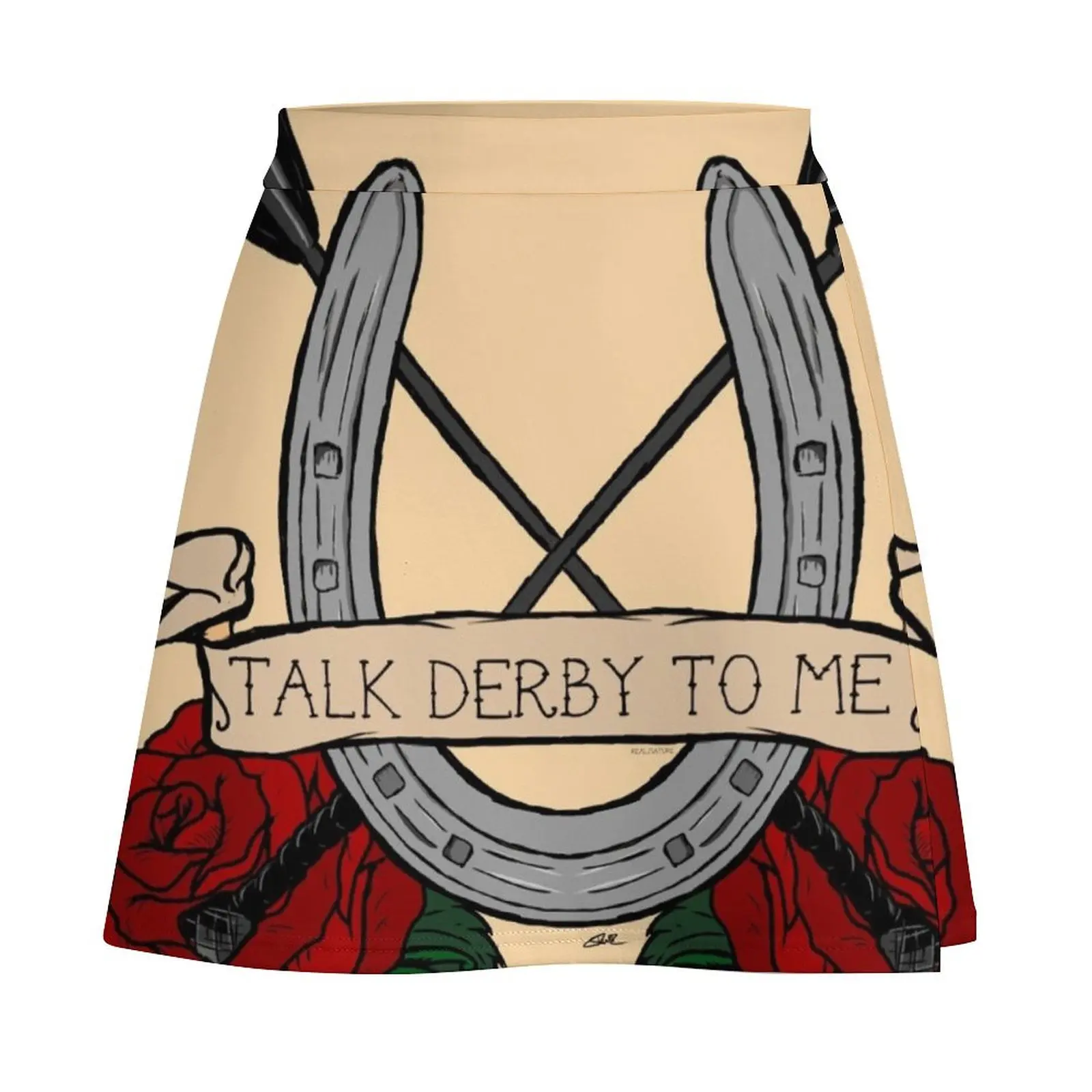 Talk Derby To Me Mini Skirt japanese style summer clothes Mini Skirt