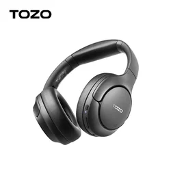 TOZO HT2 Hybrid Active Noise Cancelling wireless bluetooth Headphones with Multiple Mode,Hi-Res Audio Deep Bass Foldable .60H