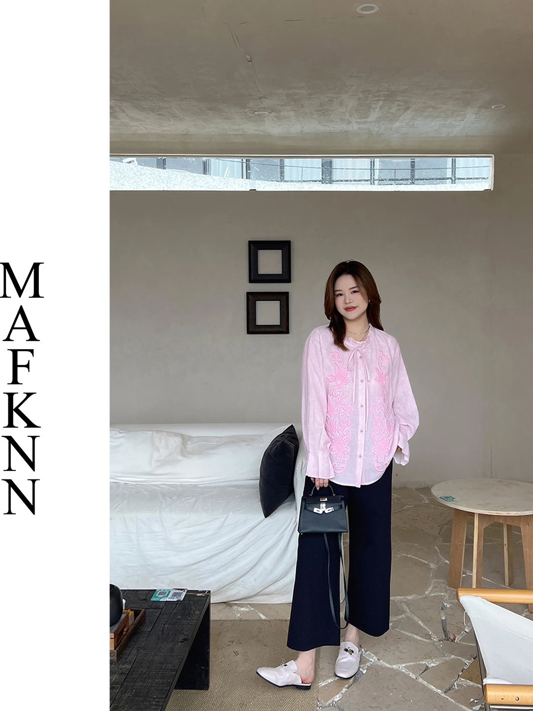 

Модные повседневные однотонные универсальные легкие брюки прямого кроя класса люкс для женщин на весну-лето