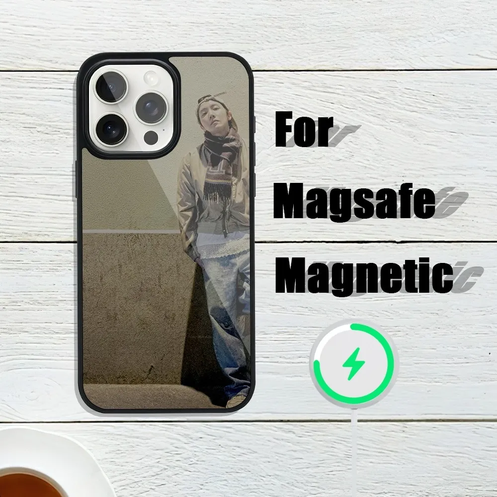 Singer j-hope Hope on the Street Phone Case For iphone 13 Plus 12 14 Mini 11 Max 15 Pro Magsafe Magnetic Wireless Charging Shell