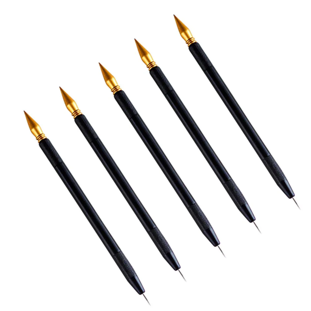 3 Pcs Pen Scratching Drawing Scraping for Painting Pens Thick Stylus Paper Scraper Brush