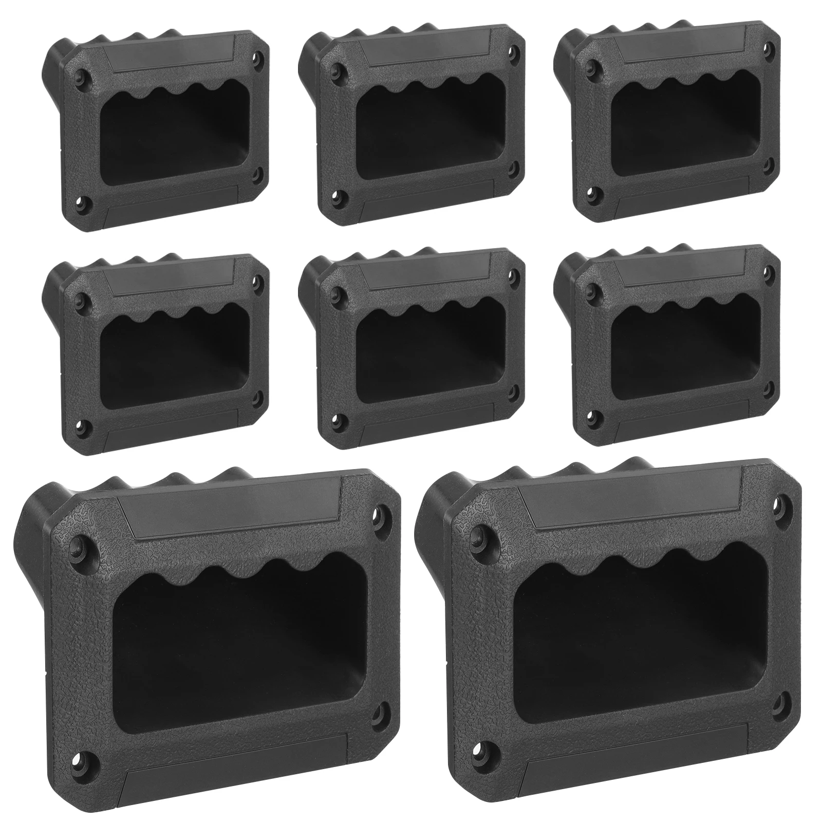 

8pcs 128x89 Speaker Handles Bucket Handles for Amplifiers Monitor Cases Practical Sturdy Smooth Surface Easy Grasp Handle