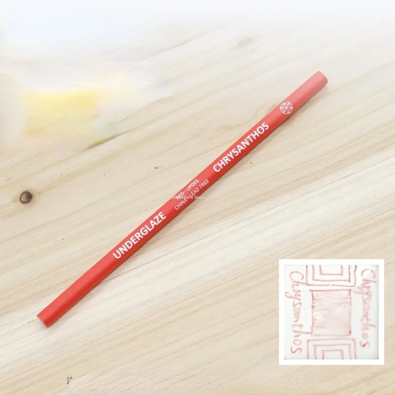 999-1305℃ Lead-free Environmentally Friendly Underglaze Pencil Ceramic Drawing Pen DIY Ceramic Painting Clay Coloring Tool