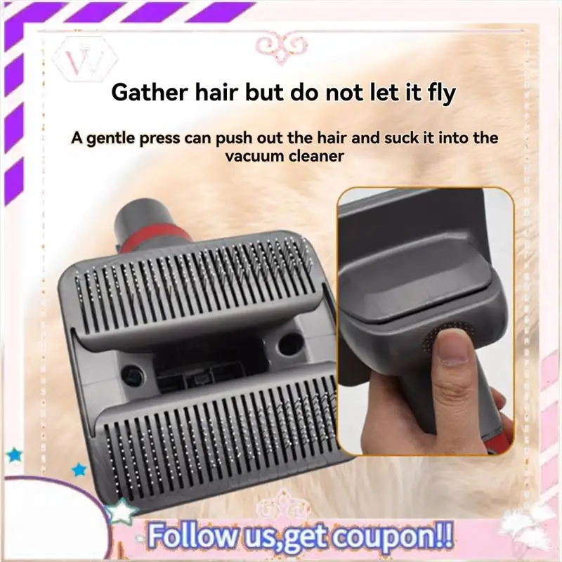 

Durable Pet Grooming Kit For Dyson V7 V8 V10 V11 V15 Vacuum Cleaner Accessories Pet Dog Hair Brush Vacuum Attachment