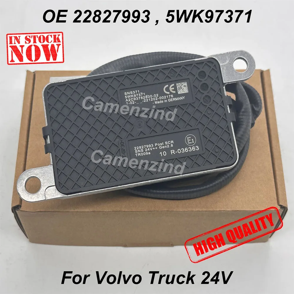

High Quality For VOLVO Truck 5WK97371 22827993 A2C93782800 New Nitrogen Oxygen NOX Sensor 24V