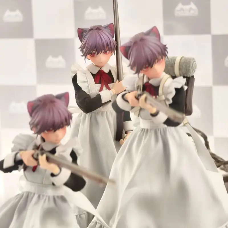 

В наличии: Оригинальная коллекционная фигурка God Cat Beat Hasuki Pocket Art 1/12 Pa010 Musketeer Ficchizi в костюме горничной, модель-игрушка