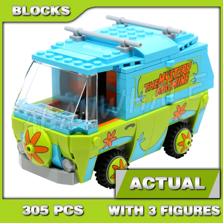 

305pcs Movie Series Mystery Machine Ghost Robotic Tree Vehicle Equipment 10431 Building Blocks Sets Compatible With Model