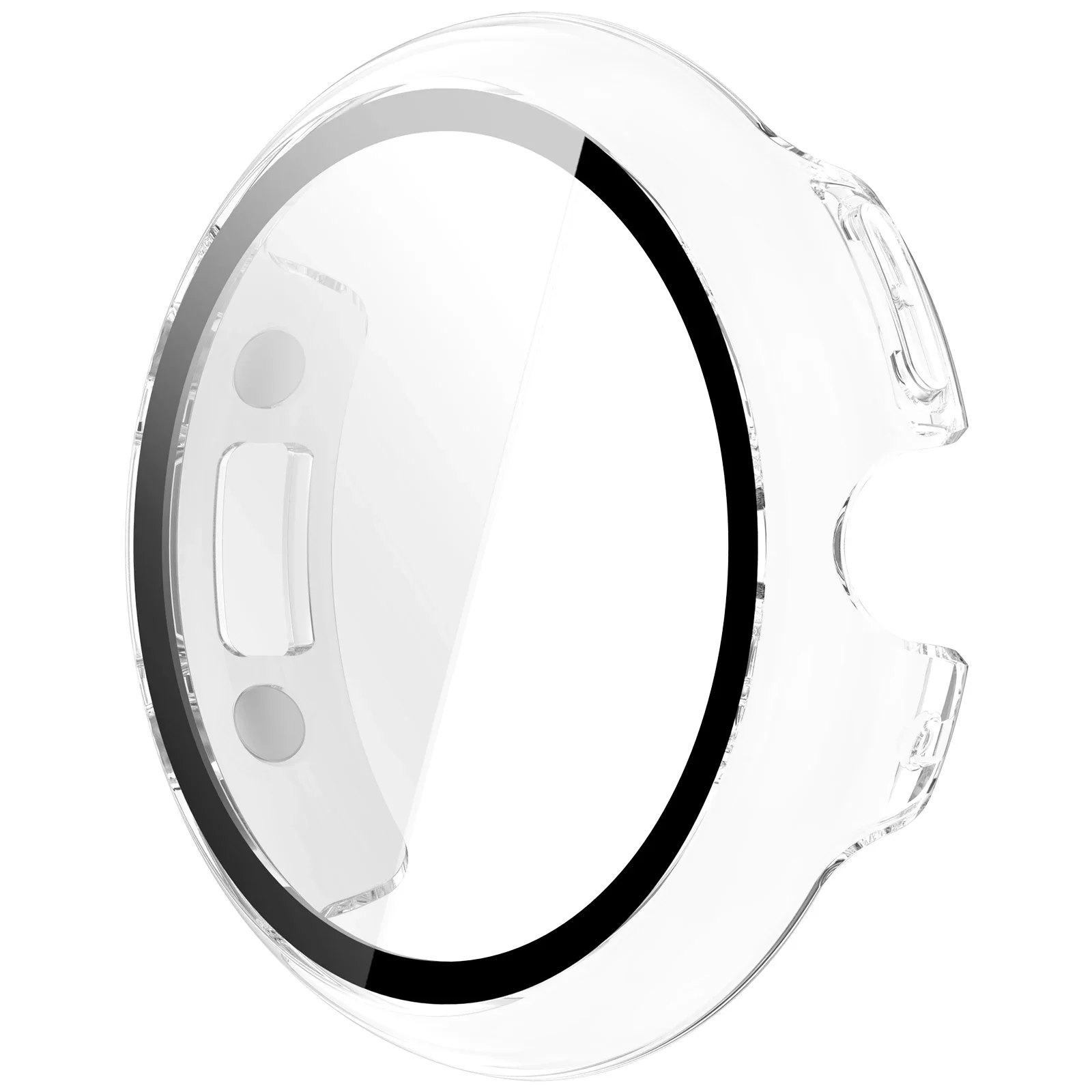 Gehärtetes Glas + Hülle für Google Pixel Watch 5 41mm 45mm, Hart-PC Rundumschutz-Bumper mit Displayschutzfolie für Google Pixel Watch 4 – Detail 22