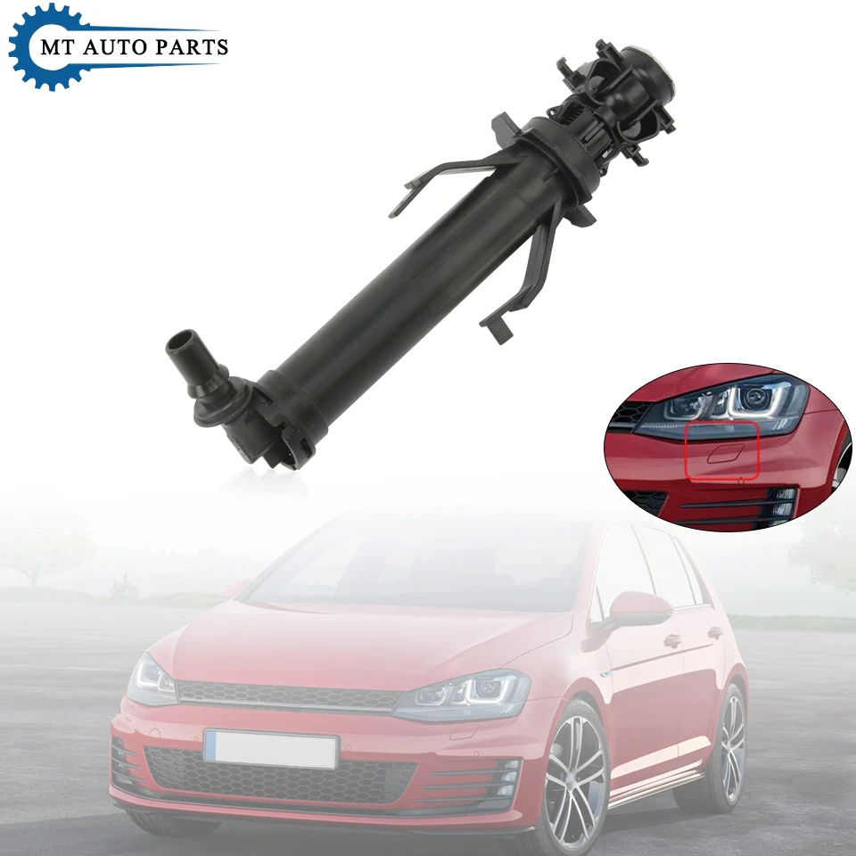 MTAP Headlamp Washer Nozzle  Headlight Lamp Washer Actuator Spray Jet For Volkswagen For GOLF 7 MK7 E-Golf 2013-2019 5G0955965