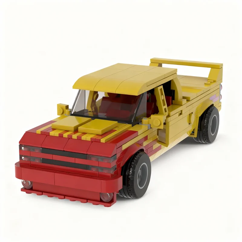 

403pcs MOC Chevroleteed C Silverado City Champions Model Building Blocks Construction Toy Christmas Gifts DIY Creative Idea