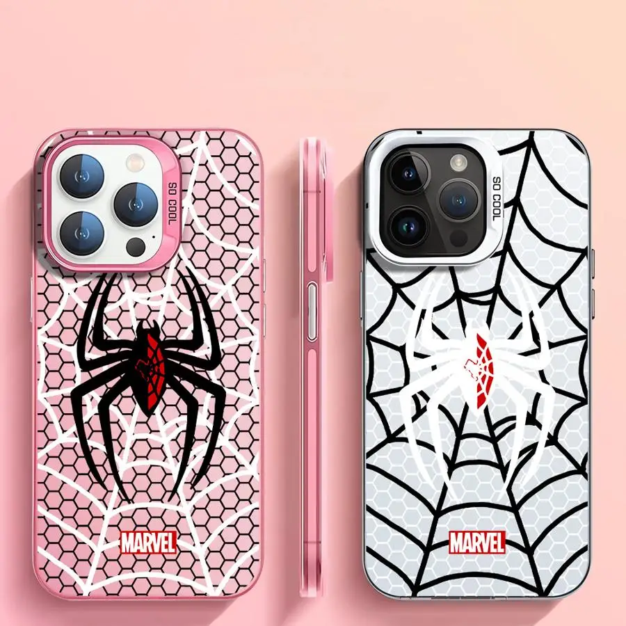 Marvel Sipiderman Logo Case for OPPO A98 A74 A94 A76 A58 A57 A78 2022 A55 A17k A15s Reno 7Pro 7Z 8T 10Pro 7 Soft Cover